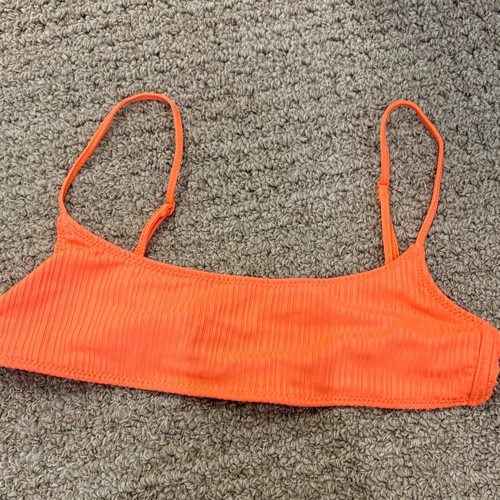 Triangl Swimwear Bright Orange Top